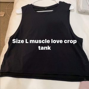 Lululemon muscle love crop tank